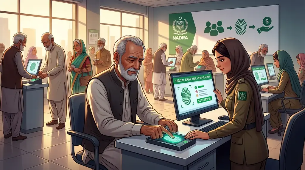 پنشنرز کے لیے نادرا بائیومیٹرک تصدیق لازمی قرار، نئے ایس او پیز جاری