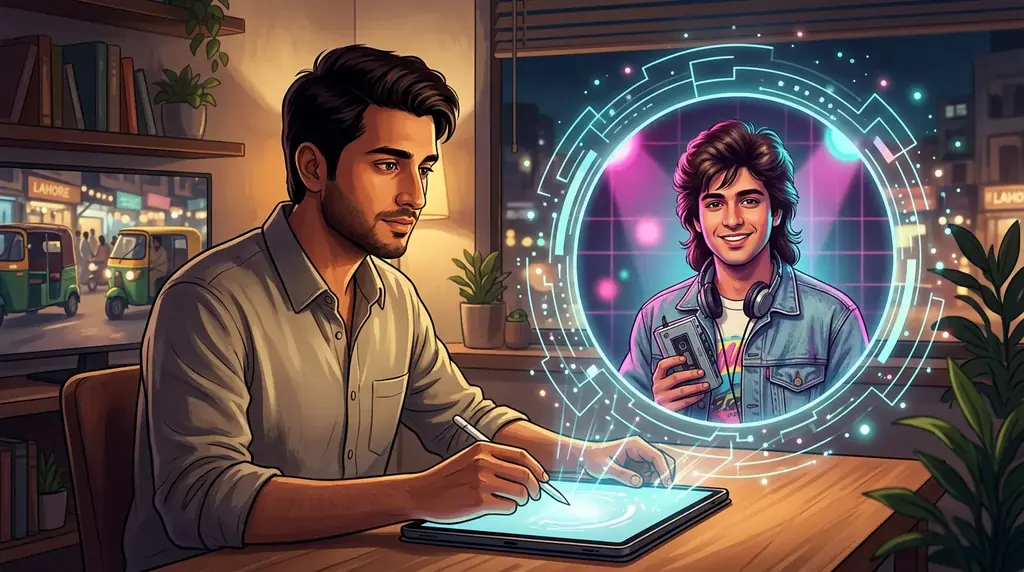 New Viral AI Trend Takes Social Media Users Back to the 1980s