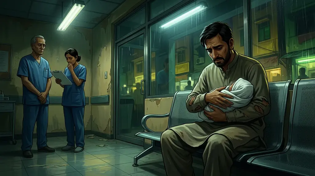 Newborn dies from neck injury during delivery at Karachi hospital