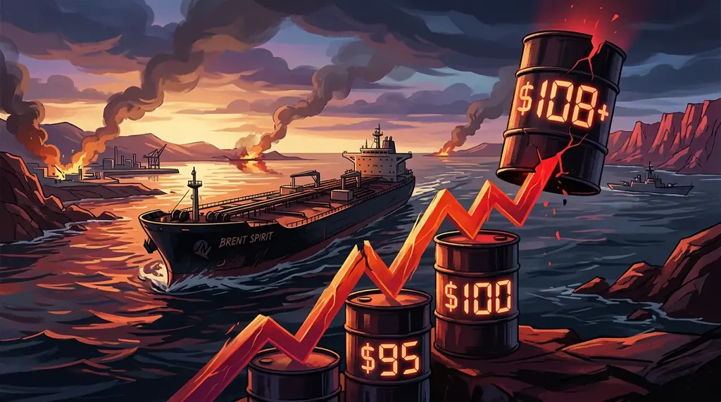 Crude oil prices hit three-month high amid Middle East tensions