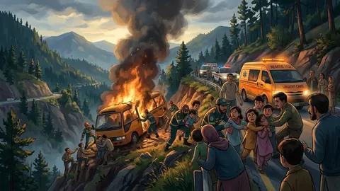Murree Van Accident: Six Injured Children Discharged from Hospital