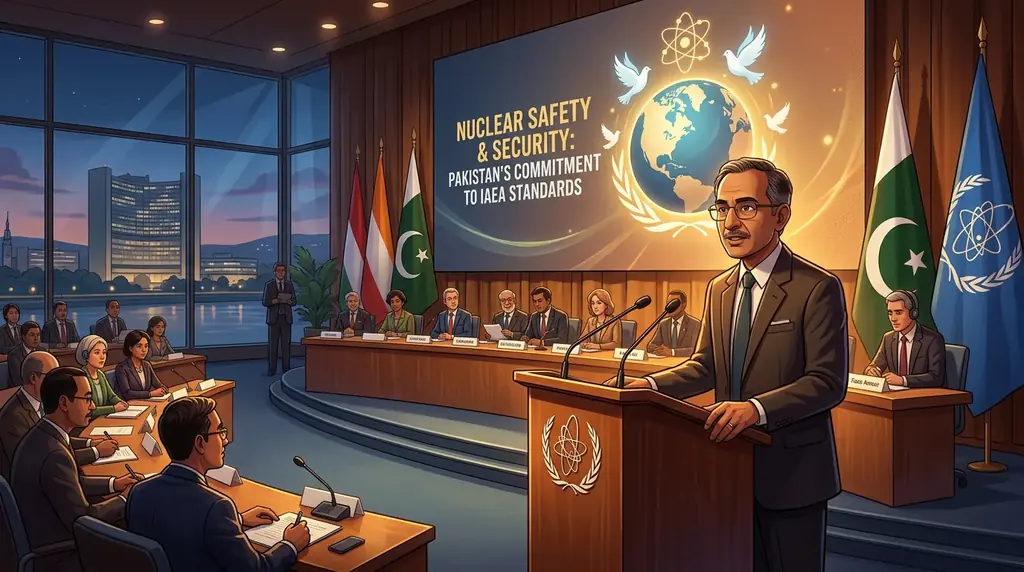 Pakistan Reaffirms Commitment to Nuclear Safety Standards at IAEA Meeting