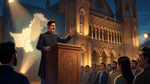 اس خبر کے لیے متحرک اداریاتی خاکہ: وزیر اعلیٰ سندھ کا نئے صوبوں کے معاملے پر ‘بڑا اعلان’