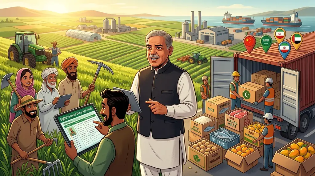 PM Shehbaz calls for boosting farm output and agricultural exports