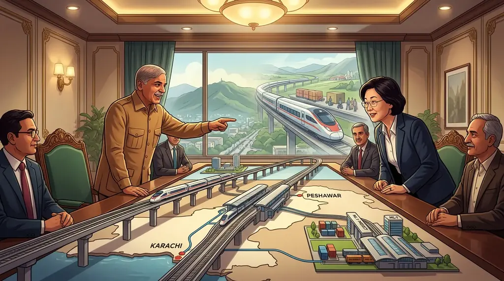 PM Shehbaz urges early start for ML-1 railway project in ADB meeting