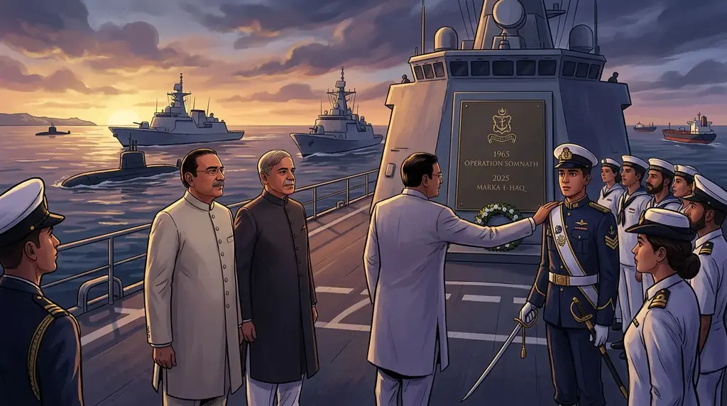 Pakistan Navy observes Navy Day, honours 1965 war heroes