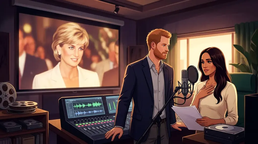 Prince Harry reportedly working on secret film about Princess Diana