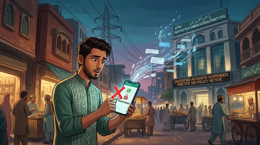 پی ٹی اے غیر فعال سموں سے منسلک واٹس ایپ اکاؤنٹس بند کرے گا
