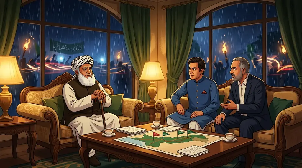 JUI-F’s Fazlur Rehman Rejects PTI’s Joint Protest Invitation