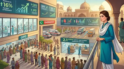 Punjab Public Hospitals See 16% Rise in Patient Attendance, Says CM Maryam Nawaz
