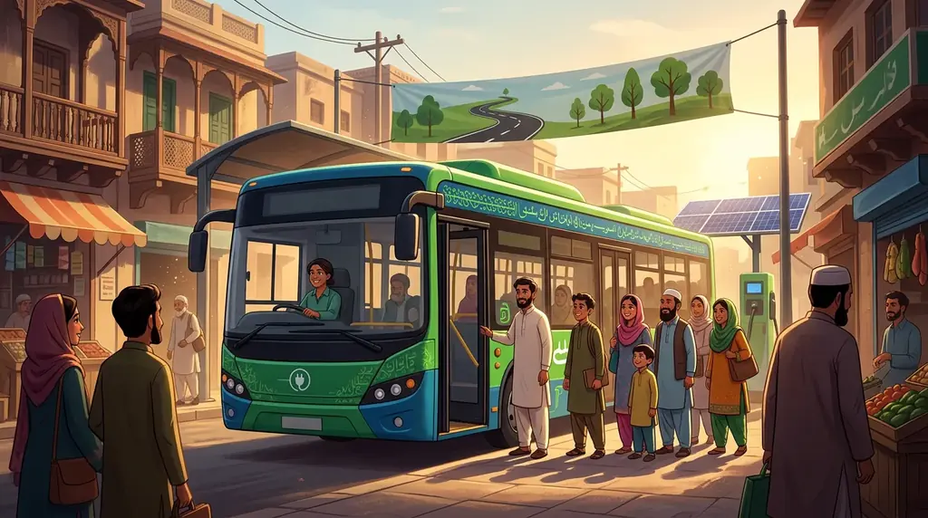 پنجاب: ہر تحصیل میں الیکٹرک بس سروس جنوری سے شروع کرنے کا فیصلہ