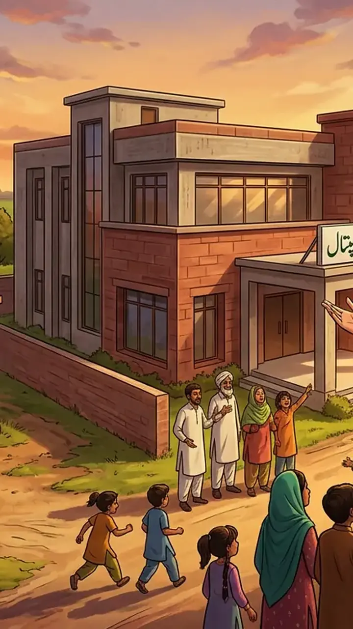 اس خبر کے لیے متحرک اداریاتی خاکہ: پنجاب کے دیہی ہیلتھ سینٹرز مریم نواز ہسپتالوں میں تبدیل ہوں گے