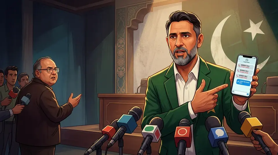 اس خبر کے لیے متحرک اداریاتی خاکہ: ثقلین مشتاق نے شاداب خان کی سلیکشن پر توصیف احمد کے الزامات مسترد کر دیے