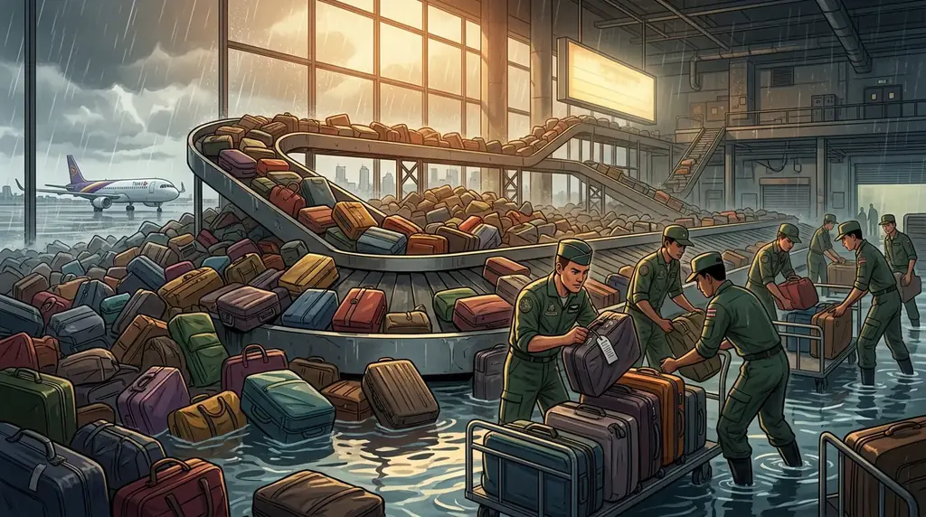 Thai Airways to clear 5,000 stranded bags at Bangkok airport