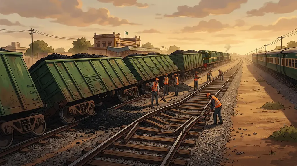 Freight train derailment near Kotri disrupts rail traffic