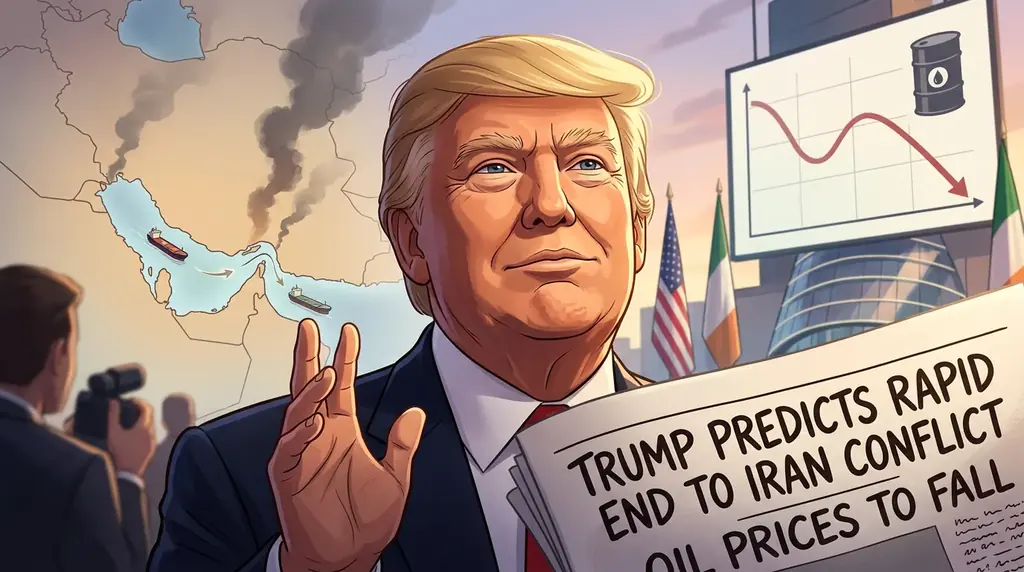 Trump predicts Iran war will end ‘very soon’