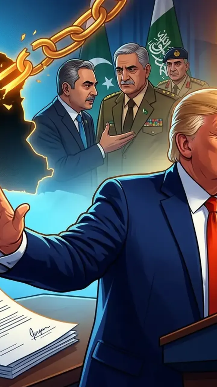 Animated editorial illustration for: US Details Demands That Led to Rejection of Iran’s Proposal