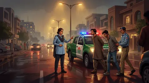 Two arrested in Lahore for harassing female official