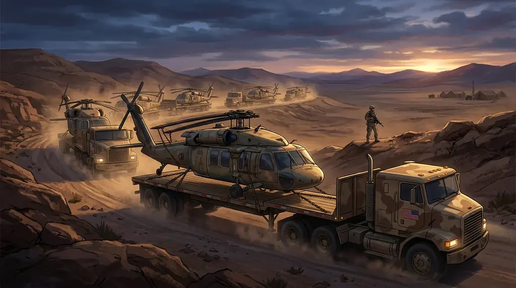 US moves Black Hawk helicopters in Jordan amid Iran threat