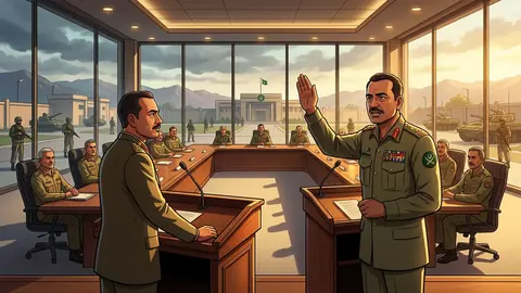 اس خبر کے لیے متحرک اداریاتی خاکہ: فوج کا 9 مئی جیسے ہنگاموں کی کسی بھی کوشش کے خلاف فیصلہ کن کارروائی کا انتباہ