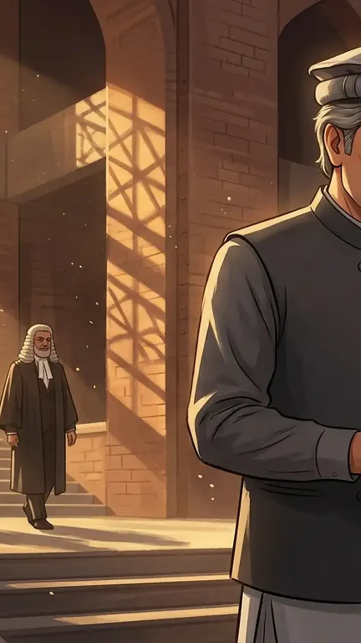 Animated editorial illustration for: Peshawar High Court dismisses CM Sohail Afridi’s plea against ECP notice