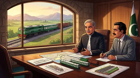 اس خبر کے لیے متحرک اداریاتی خاکہ: وزیراعظم کی ریلوے میں مسافروں کی حفاظت اور فریٹ سروس بہتر بنانے کی ہدایت