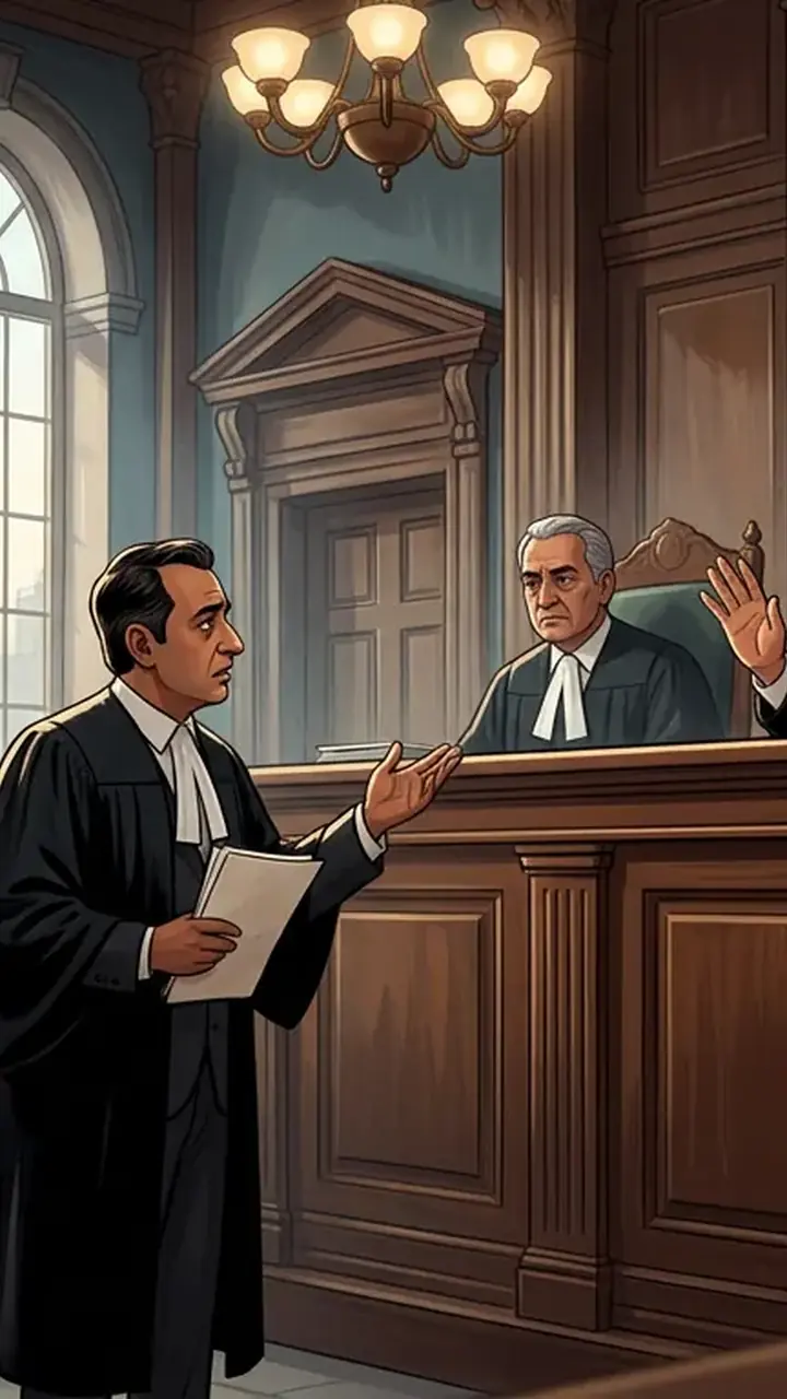 Animated editorial illustration for: Supreme Court dismisses Sindh govt plea against Baldia factory fire acquittals